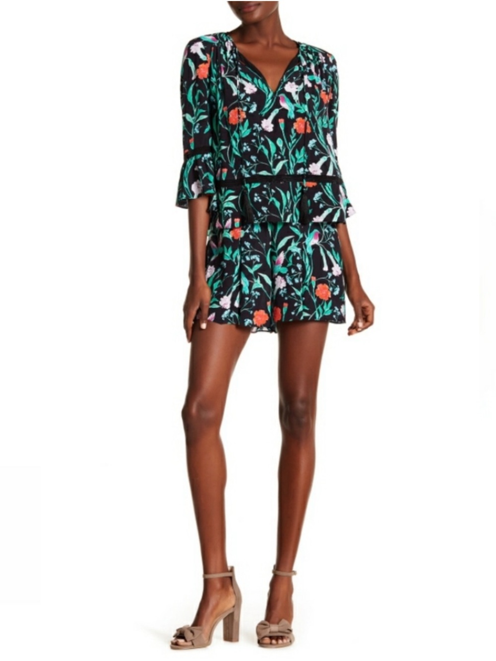 NWT Kate Spade | Jardin Scenic Route Floral Romper